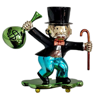 Offres Spéciales 2025NEW Creative personnalisé sac d'argent Pop Art Statues décor à la maison moderne résine Sculpture artisanat et Arts pour cadeaux
