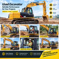 Excavatrice sur chenilles d'occasion Caterpillar pour CAT 320D, bon état, excavatrice sur chenilles d'occasion CAT320