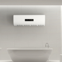 Purificateur d'air plasma bipolaire à ionisation mural avec filtre HEPA Prise UE Nettoyeur d'odeurs pour toilettes personnelles pour le stockage à froid