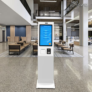 Sistema di visualizzazione per biglietteria coda Wireless 10 punti Touch Screen capacitivo stampante termica supporto da pavimento servizio attrezzature - Product Image 1