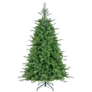 Saia de árvore de natal dobrável, saia decorativa de árvore de natal, material natural