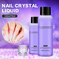 Meilleure qualité livraison gratuite poudre acrylique OEM rapide moyen séchage lent 1000ML gallon MMA EMA violet acrylique ongles liquide monomère