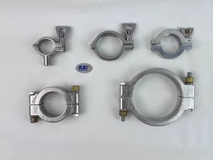 SS kẹp SS304 kẹp pin duy nhất cấp thực phẩm kẹp nhà máy bền Ống phù hợp Trung Quốc inch thép không gỉ tiêu chuẩn KST CN; zhe - Product Image 3