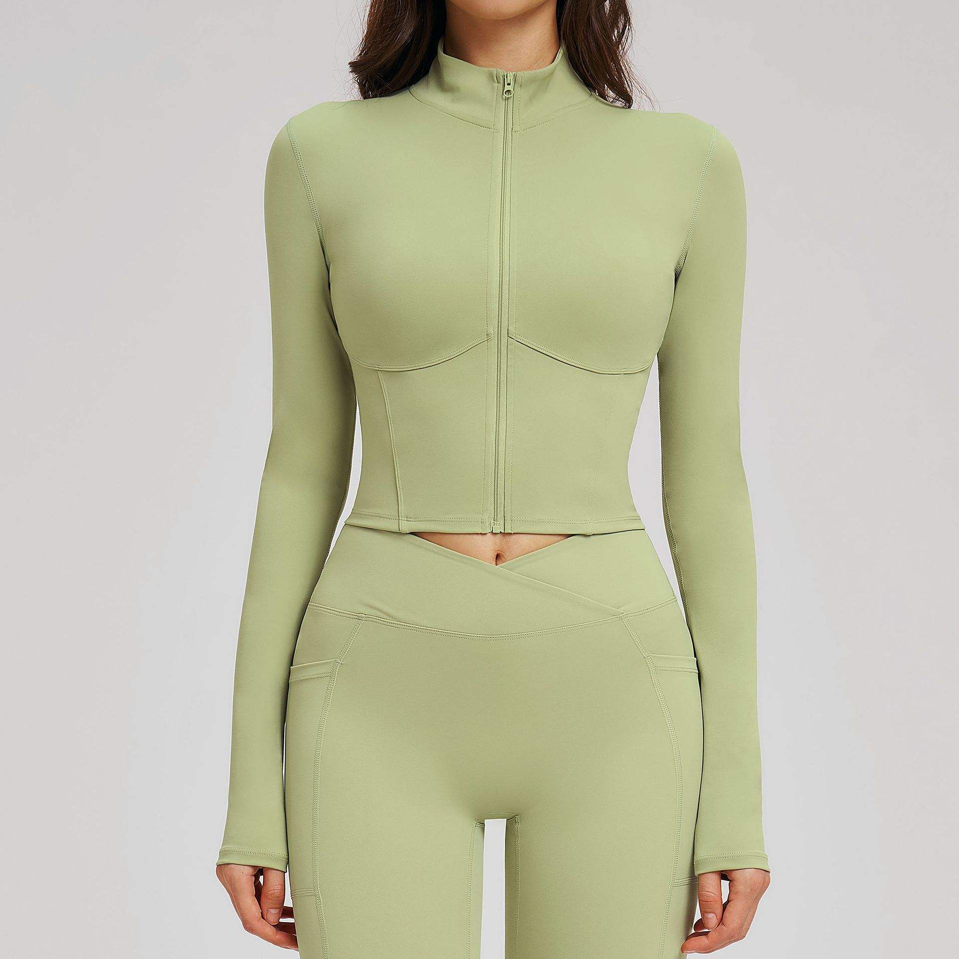 Bean Paste Green Coat