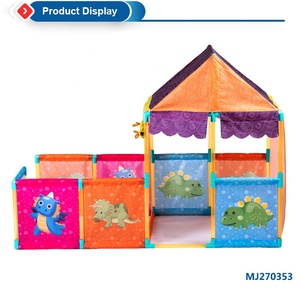 Venta al por mayor cubierta plegable de <span class=keywords><strong>juegos</strong></span> tienda casa para los niños - Product Image 2