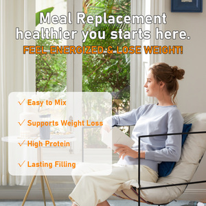 Poudre de remplacement de repas, shake riche en protéines avec vitamines, minéraux, fer et calcium <span class=keywords><strong>pour</strong></span> la perte de poids, le contrôle de l'appétit - Product Image 4