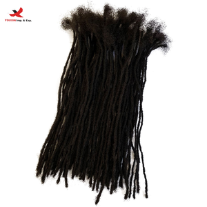HQ Mixed Proc Discount Real <b>Human</b> Brazilian <b>Hair</b> Dreadlock <b>Extension</b> Beautiful Micro Locs 0.1cm Dreadlocks <b>Extensions</b> - Product Image 2