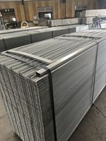 Vente directe d'usine, lattes en métal pour plâtre, hauteur des nervures 3/8'', lattes en métal pour plâtre, 27''x97'', maille diamantée pour mur et plafond