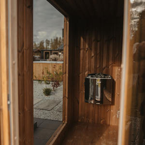 Sauna extérieur traditionnel avec chauffage Sauna extérieur sur mesure Sauna extérieur au feu de bois - Product Image 5