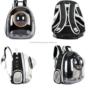 Pet Space Capsule <b>Backpack</b> Puppy Dog Cat Carrier <b>Backpack</b> Bubble Transparent Heat Proof Pet Carrier for Travel Hiking Walking - Product Image 4