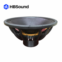 HBSOUND L18/86160 Haut-parleur de basses PA extérieur de 18 pouces avec bobine vocale de 4,5 pouces, 1800 watts, conception durable