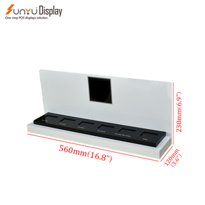 Bán buôn Chất lượng cao Cửa hàng bán lẻ <span class=keywords><strong>Acrylic</strong></span> chai nước hoa hiển thị đứng nước hoa mỹ phẩm Rack hiển thị - Product Image 6