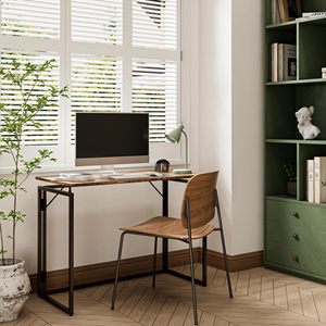 Mesa de Comedor Plegable Minimalista SENYU, Ahorra Espacio, Compacta, de Madera, Altura Ajustable, Mesa de Escritura Portátil para Sala de Estar - Product Image 3