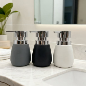 <span class=keywords><strong>Dispensador</strong></span> <span class=keywords><strong>de</strong></span> Jabón Cuadrado <span class=keywords><strong>de</strong></span> Cerámica para Baño, Envase para Jabón <span class=keywords><strong>de</strong></span> Manos, Gel <span class=keywords><strong>de</strong></span> Ducha y Champú, Juego <span class=keywords><strong>de</strong></span> Dispensadores <span class=keywords><strong>de</strong></span> Líquidos para Baño - Product Image 2
