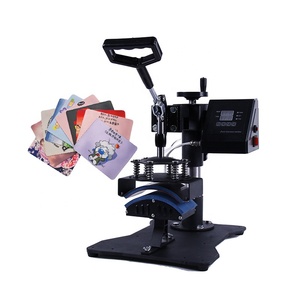 Machine d'imprimante de transfert de chaleur multicolore manuelle de tasse de tapis de souris de T-shirt de tuile de prix bas - Product Image 6