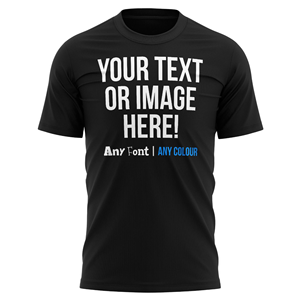 T-shirt décontracté en coton mélangé pour femme, col rond, manches courtes, vêtements personnalisés avec logo - Product Image 1