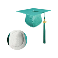 Lycée brillant Graduation Togas Set adulte Graduation Cap et robe Tassel
