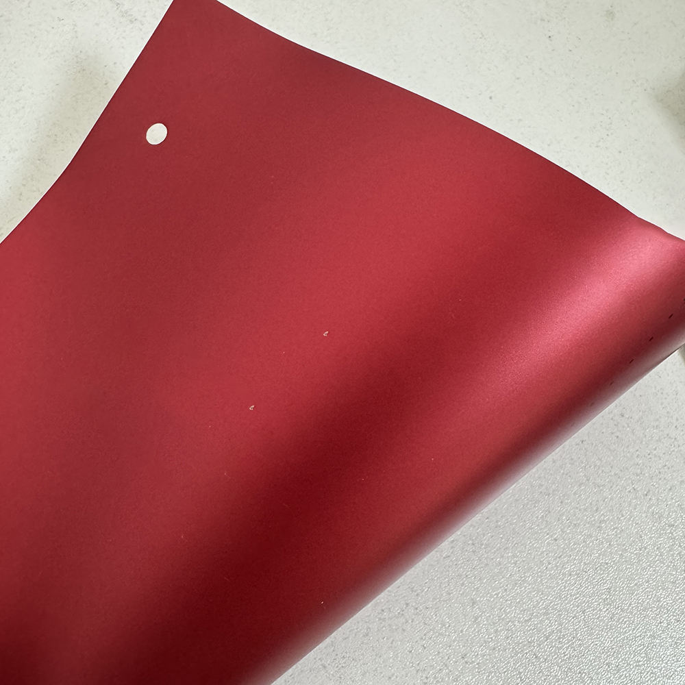 ฟิล์มน้ำแข็งสีแดงเข้มด้าน