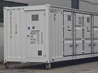 Conteneur pour groupe électrogène diesel BESS 500KW 1000KW, système de stockage d'énergie