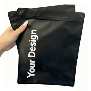 Custom Printed Biodegradable PE Stand up Pouch High for Frosted Window Moisture Proof Food Grade <b>Sauce</b> Spice Seasoning - Product Image 1