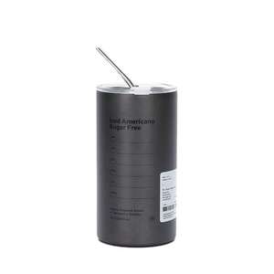 304 Stainless Steel Double-walled Vacuum Insulated <b>Coffee</b> Cup with Straw Leak-Proof & Large Capacity - Product Image 2