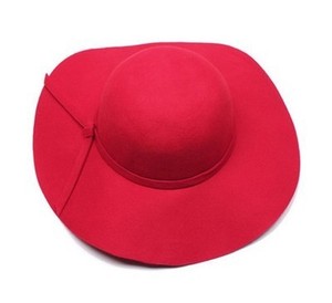 Vintage Retro Fedora Mommy And Me <span class=keywords><strong>Cappello</strong></span> di Inverno Tesa Larga <span class=keywords><strong>Cloche</strong></span> Floppy di Lana Delle Donne E Bambini Cappelli di Feltro Cintura con Fiocco <span class=keywords><strong>cappello</strong></span> di Jazz di moda - Product Image 2