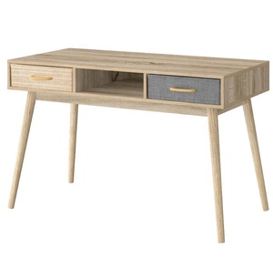 Scrivania Moderna in Legno per Ufficio e Studio <span class=keywords><strong>con</strong></span> Cassetti in Tessuto, Produzione OEM - Product Image 1