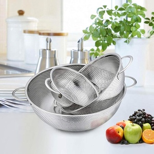 Passoires Micro perforées en acier inoxydable pour drainer le lavage de rinçage - Product Image 1