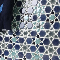 Mosaïque céramique de haute qualité, design professionnel, crédence de salle de bain, douche, flocon de neige, craquelé, piscine