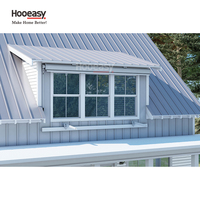 Auvent rétractable Hooeasy à demi-cassette, auvent de balcon, fenêtre, bras pivotant fixe, auvent à bras rabattable