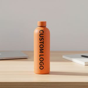 Bouteille d'eau isotherme mince en acier inoxydable de qualité supérieure pour le cyclisme, personnalisable avec logo – Offre promotionnelle - Product Image 4