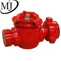 Vanne de raccordement à marteau spécifique aux champs pétrolifères, type bouchon traversant, connexion 1002/1502, prévention des fuites par éclatement, personnalisée