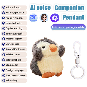 Deepseek 1:5 Quy Mô Thông Minh Trò Chuyện AI Điện Tử Tự Làm Robot Đồ Chơi Chim Cánh Cụt Phong Cách Âm Nhạc RC Doubao Đầu Giáo Dục Đồng Hành Cho Bé Trai - Product Image 2