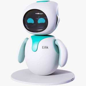 Eilik - Robot Emocional de Compañía para Personas Mayores y Adolescentes, Funcionamiento Silencioso (<30dB), Batería de 5 Días - Product Image 1