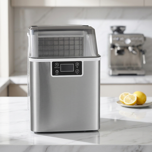 Compact Tabletop Household <b>Ice</b> <b>Maker</b> Machine Quick <b>Ice</b> Production Low Noise Auto Clean Home <b>Ice</b> Cube <b>Maker</b> - Product Image 1