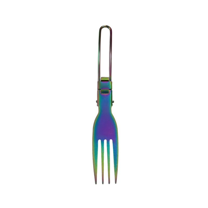 Folding Colored Titanium Forks