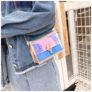 Bolsos de Mano Transparentes de Gelatina para Mujer, Bolsos de Hombro Cruzados Pequeños, Bolsos de Mano de Un Solo Hombro - Product Image 5