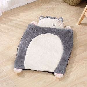 Cute Shiba Inu Dog <b>Bed</b> Plush Warm Mat 50x60cm For Pet Sleeping <b>Pad</b> Rectangle Cartoon Design Hand Wash Polyester Fiber - Product Image 4