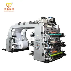 GYT 6 Màu Flex Máy In Cuộn PP Dệt Bao Máy In Flexo