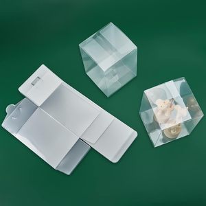 Mini moq rõ ràng nhựa <span class=keywords><strong>PVC</strong></span> bao bì hộp cao trong suốt Pet rPet nhựa bán lẻ Bao bì hộp - Product Image 2