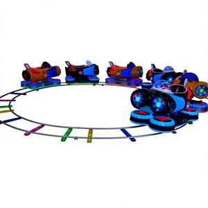 Train miniature sur rail en plastique pour parc d'attractions, pour utilisation en intérieur dans les centres commerciaux - Product Image 1