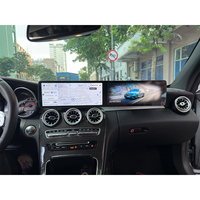 Autoradio Android 13.0 Qualcomm avec écran 4K de 25,6 pouces pour Mercedes Classe C W205 2015-2018 NTG5.0, système audio stéréo pour voiture, LHD RHD