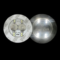 Sous-verres lumineux LED et autocollants de bouteille lumineux personnalisables en EVA – Cadeaux promotionnels de Noël en gros pour usines