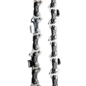 Madeira escultura cortadores duplos preço barato liga sólida 3/8 1.3mm 59lp motosserra cadeia