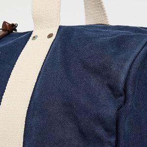 Unisex Sport Weekender Canvas Duffle Bag Custom Large Capacity Water Resistant Lightweight Travel Bag Zip Design Durable Cotton - Product Image 2