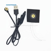Câble USB magnétique 5V à alimentation directe usine avec interrupteur de contrôle de température à trois vitesses pour masque chauffant pour les yeux et le cou