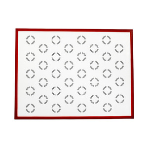 Personalized Supplier Custom Silicone Baking Mesh <b>Mat</b> Multipurpose Reusable Pastry Dough <b>Rolling</b> Macaroon Baking Sheet - Product Image 6