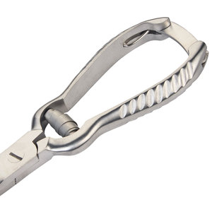 Meilleures ventes : Coupe-ongles professionnel, pince à ongles sur mesure avec logo personnalisé, en acier inoxydable, à mâchoires larges pour les soins des ongles des doigts. - Product Image 3