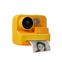 Appareil photo instantané pour enfants 1080p avec enregistrement vidéo 1400 mAh, design de capteur d'image CMOS microSD antique