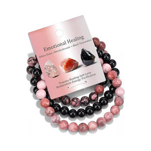 Bracelet extensible perlé pour homme en hématite Ximang, œil de tigre et lapis-lazuli, vente chaude transfrontalière - Product Image 5